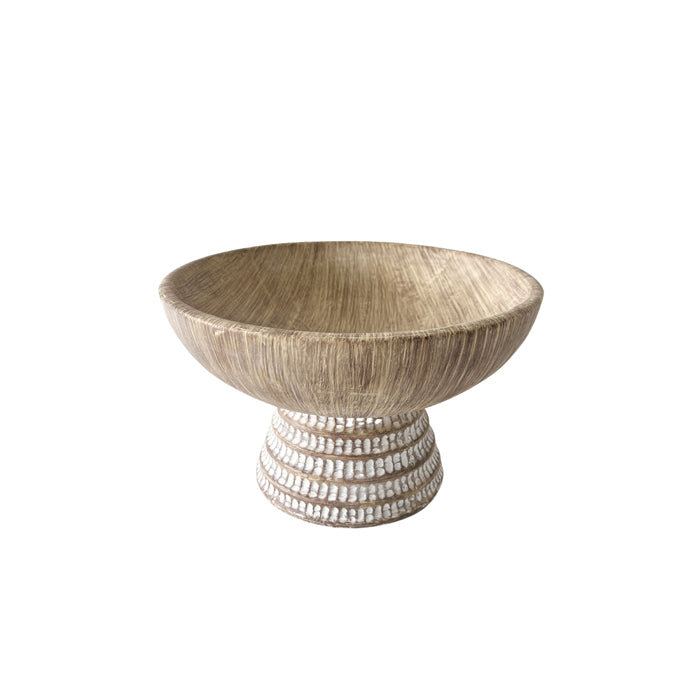 Nixon Resin Fawn Wash Pedestal Bowl