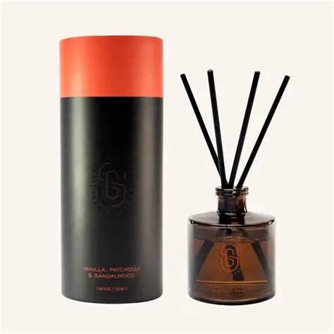Vanilla, Patchouli & Sandalwood 220ml Diffuser