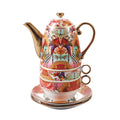 Milano Tea for Two Gold Red Parrot