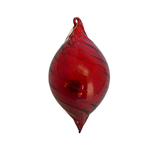 Red Shiny Long Drop