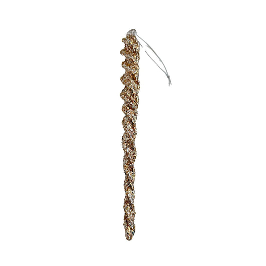 Gold Icycle 22cm Drop