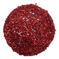Red 20cm Glitter Ball