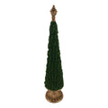 Green Flocked Tree