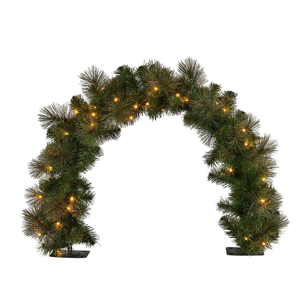 Table Arch Glittery Gold Pine 60cm