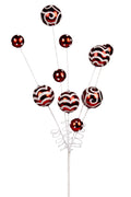 Spray Red Baubles