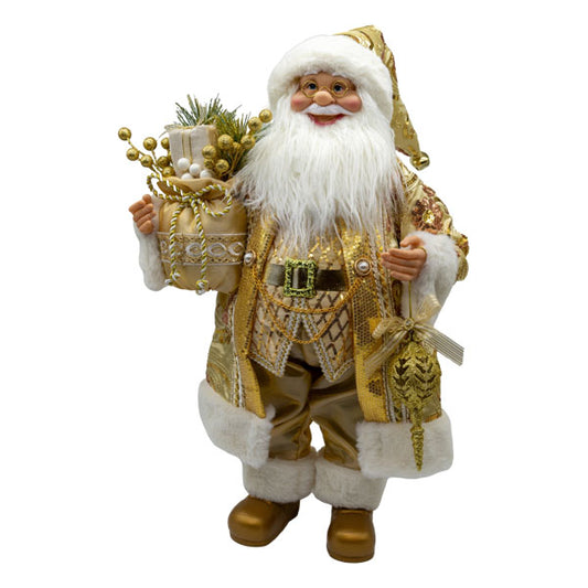 Gold Santa 60cm
