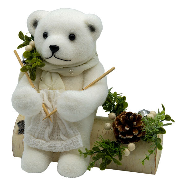 Knitting Nana Bear 24cm