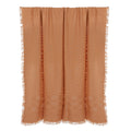Peta Cotton Throw Terracotta