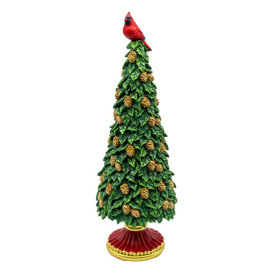 Cardinal Christmas Tree Large