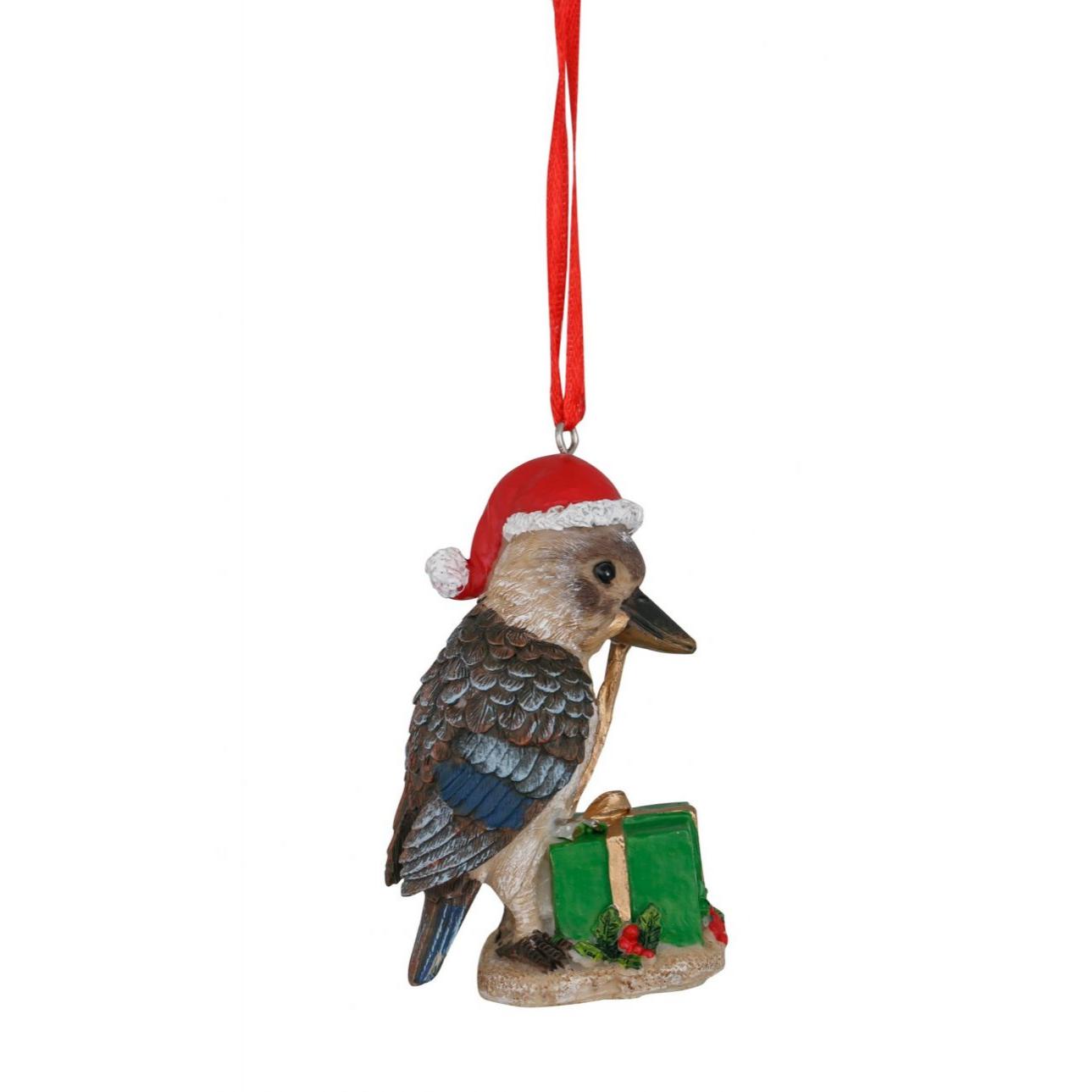 Kookaburra With Green Box 8cm
