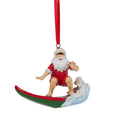 Christmas Surfing Santa 8cm