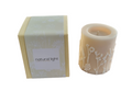 Wildflower Mini Rec Pillar Ivory/White