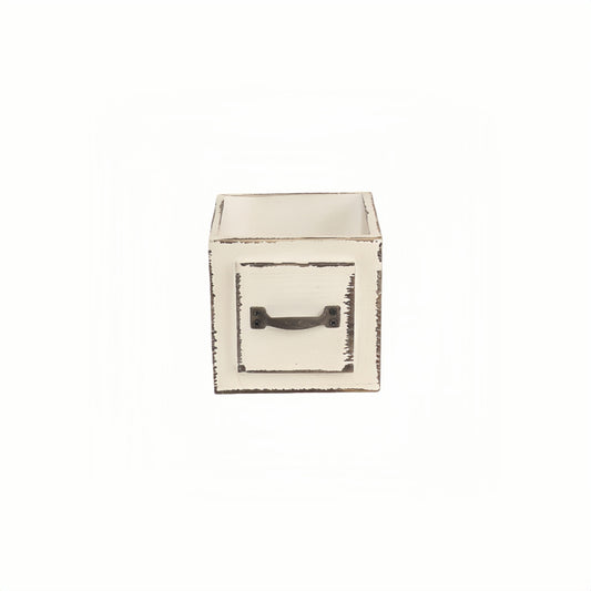 Lazette Timber Drawer Single Cream