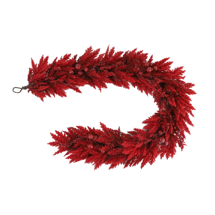 Red Heather Garland 183cm