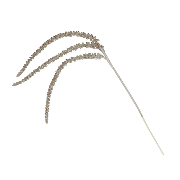 Beaded Droop Spray Champagne