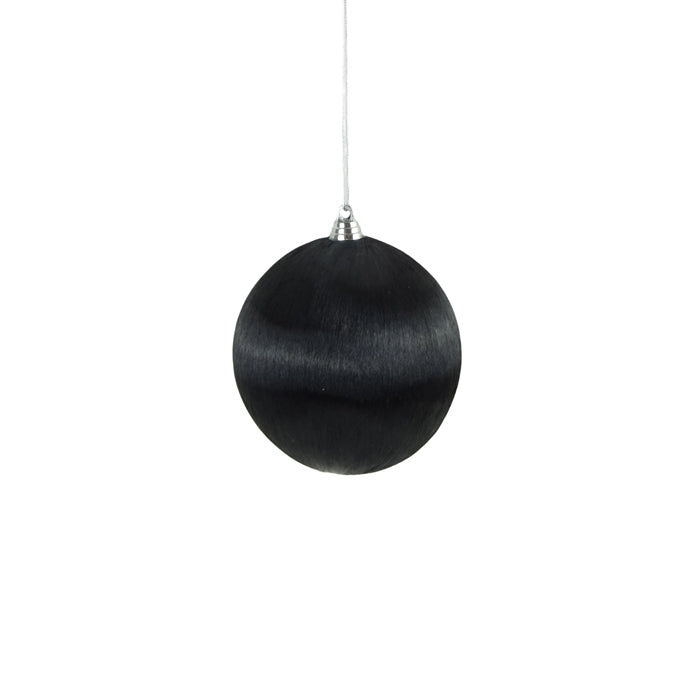 Satin Wrap Ball 10cm Black