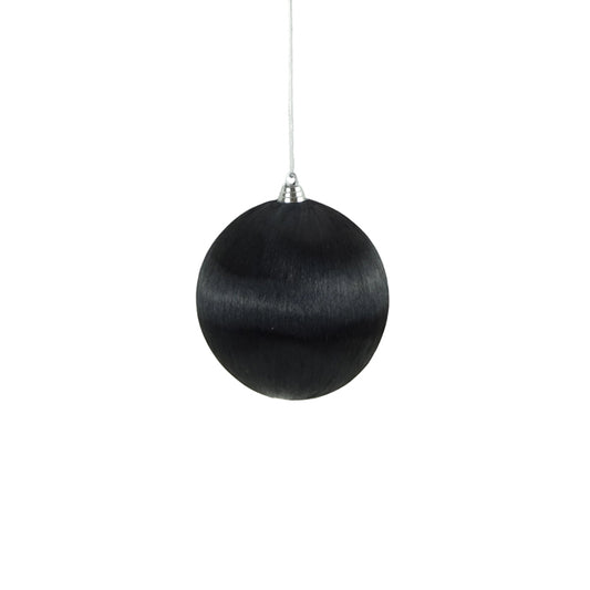 Satin Wrap Ball 10cm Black