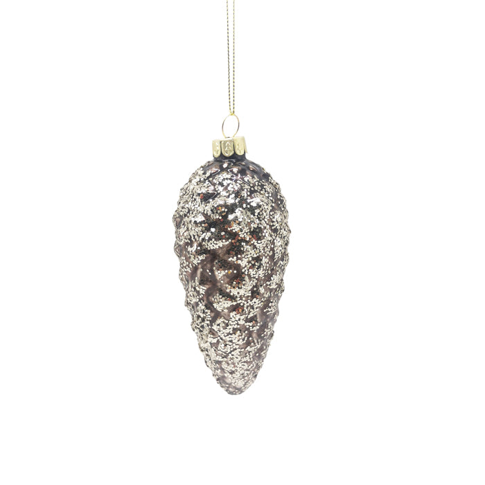 Glass Pinecone Copper
