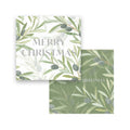 Olive Leaf Christmas Card & Envelope (8)