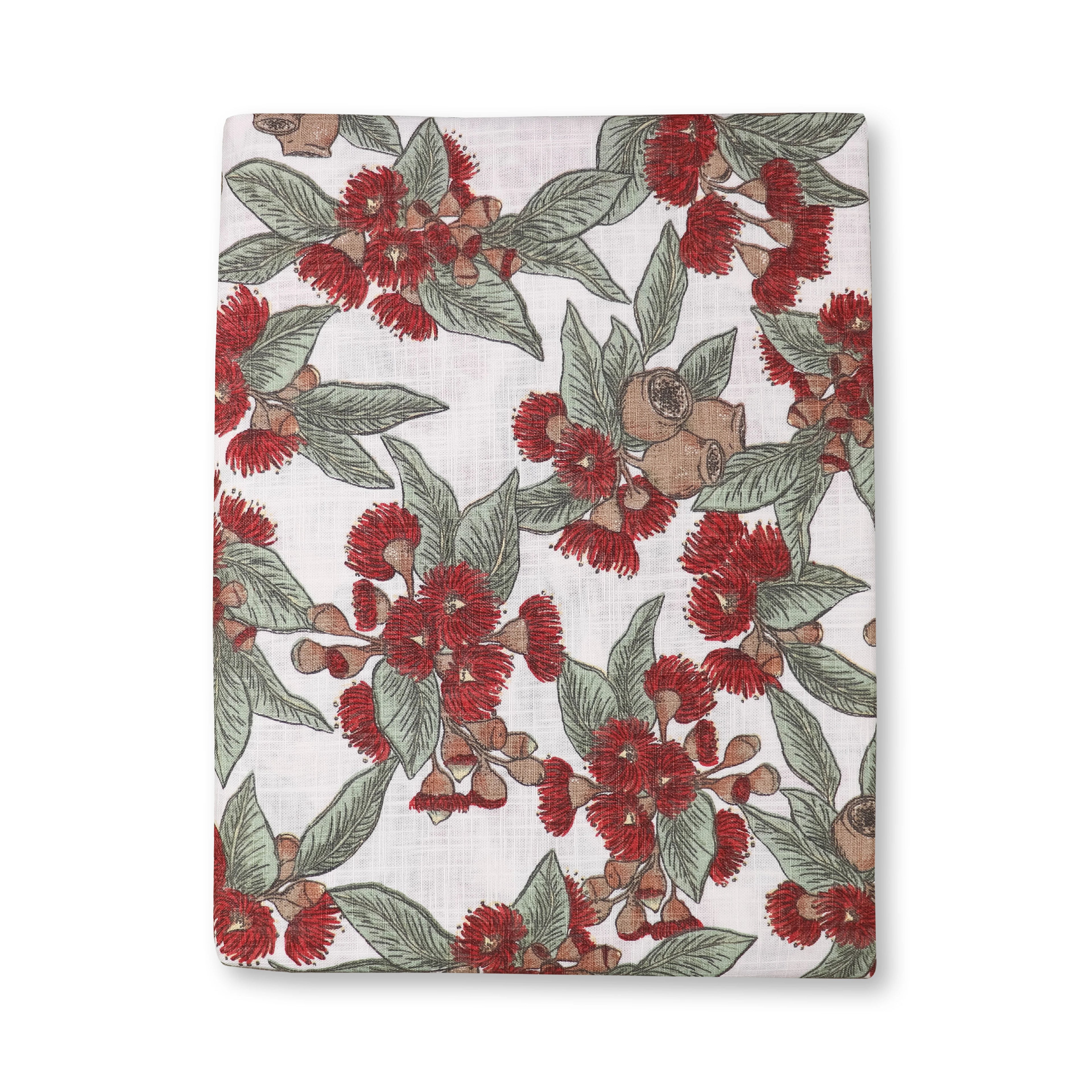 Natalie Red Tablecloth 150x230cm