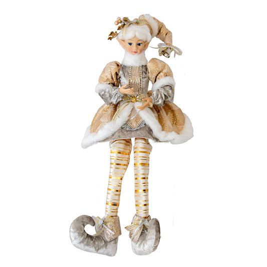 Girl Elf Large Champagne