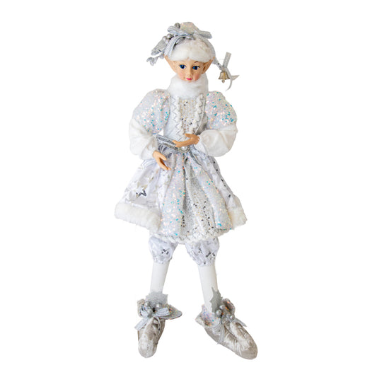 Girl Elf Large Silver