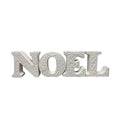 White Noel Resin Sign