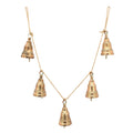 Metal Copper 5 Bell Garland