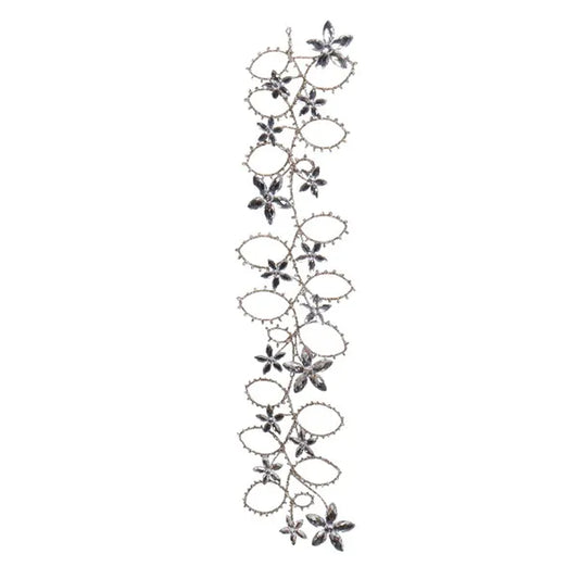 Champagne Silver Leaf Drop
