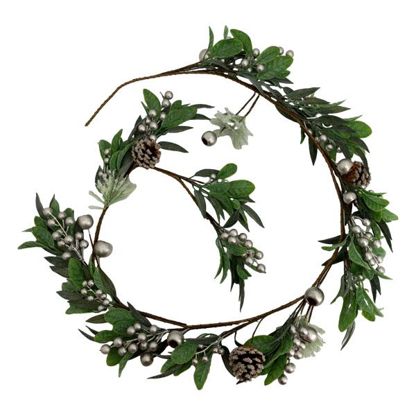 Silver Berry Garland