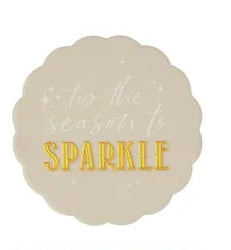 Merry Sparkle Ceramic Coaster 2