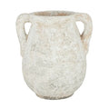 Pompei Ceramic Urn Med White