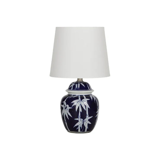 Chai Ceramic Table Lamp Blue and White