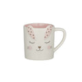 Bella Bunny Mug Ceramic White Pink