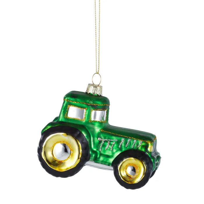 Harvest Ornament Glass 9cm