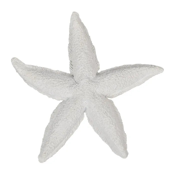 Starfish Resin Sculpture 20x20x3cm White