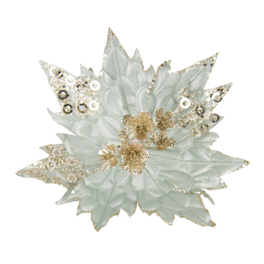 Mint Champagne Poinsettia