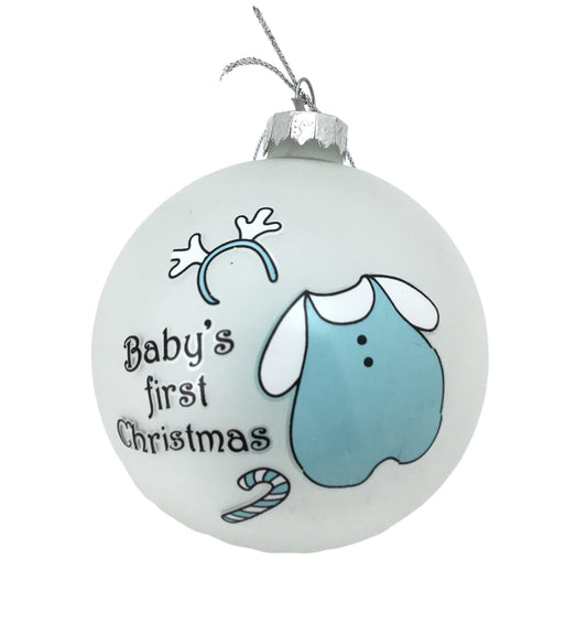 Baby Outfit Blue Ball