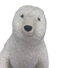 63CM White Standing Bear