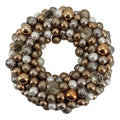 Gold Bauble Wreath 25cm