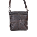 Liane Leather Shoulder Bag Brown