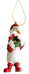 Christmas Goose with Wreath
