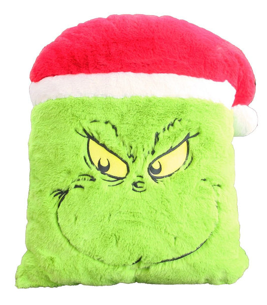 Grinch Smile Hat Cushion
