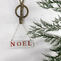Noel Hanging sign Red