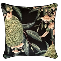 Exotic Blooms Black 45 x 45 cm