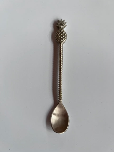 Pineapple Brass Spoon