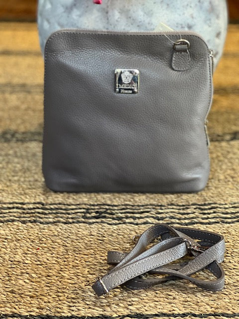 I Medici Leather Handbag Latte