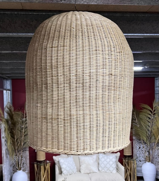 Lamp Shade Rattan Besar