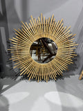 Mirror Bamboo Round 70cm Natural