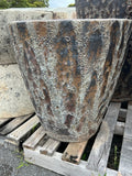 Brown Lava Rock Cone Pot Med